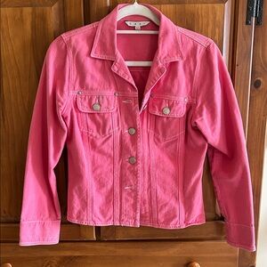 Vintage CAbi Pink Denim Jacket